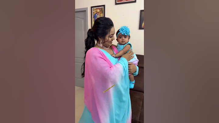 Actress gayathri yuvaraj and her daughter cute video #shorts #video #reel #ytshorts #bts