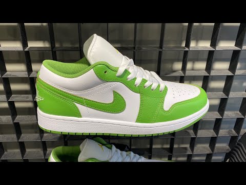 Air Jordan 1 Low SE “Chlorophyll” - Style Code: HF4823-100