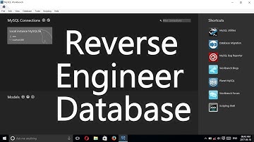 How to Reverse Engineer Database | MySQL Workbench Tutorial (2020)