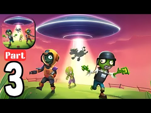 , Aliens vs Zombies: Invasion - All Levels Gameplay Walkthrough Part 3 iOS,Android