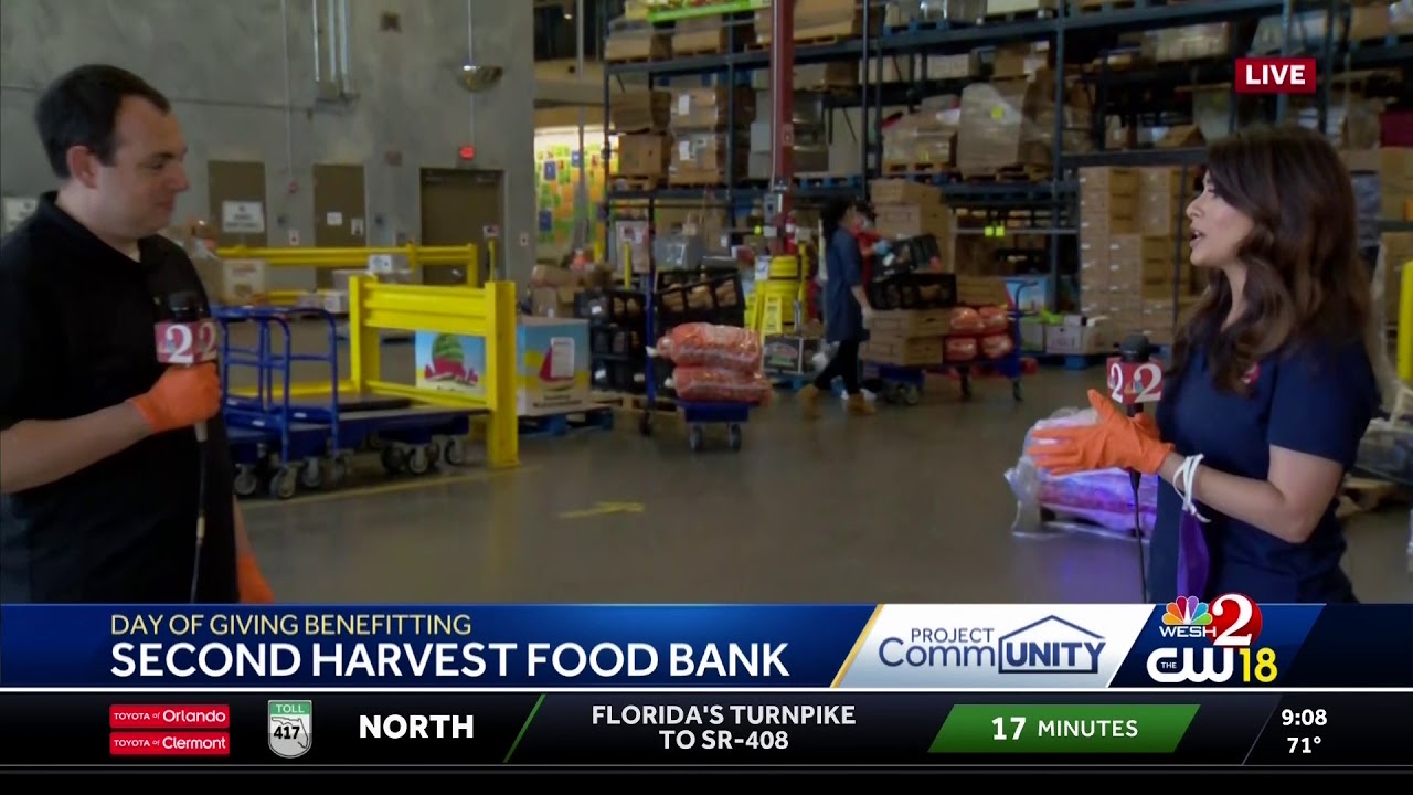 Concordrents 100 000 Donation To Second Harvest Food Bank Of Central Florida Youtube