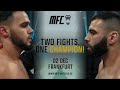 Mfc 2023  02 dec  two fights one champion