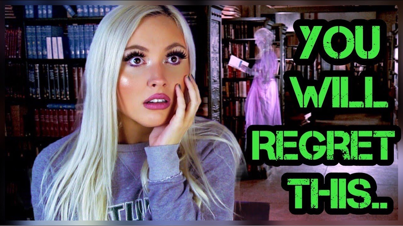 Haunted "Library Ritual" | The Scariest Game You Will Regret Playing..