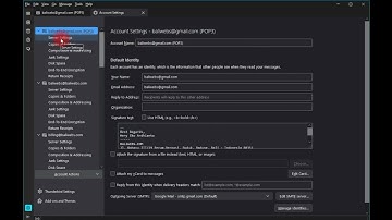 Mozilla Thunderbird to leave POP mail on the server