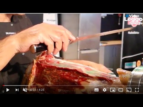 Come tagliare il prosciutto a mano