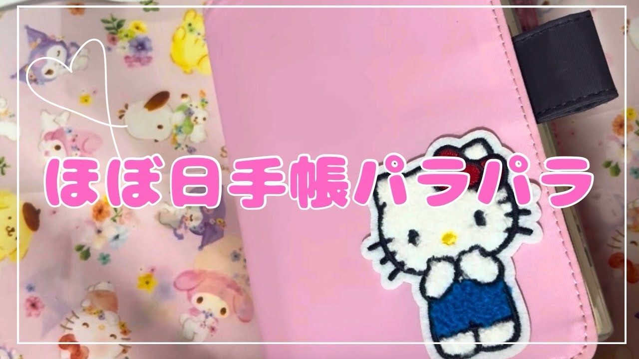 Flipping Through My Hobonichi Techo! Featuring Lots of Sanrio