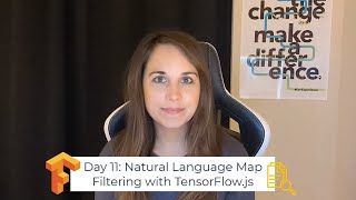 Natural Language Map Filtering with TensorFlow.js
