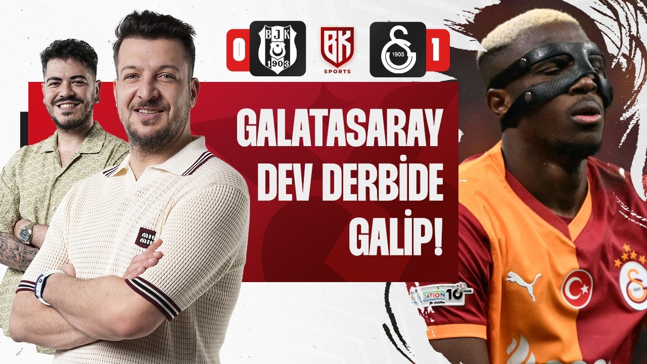 MAÇ SONU | Beşiktaş 0 - 1 Galatasaray | Batuhan Karadeniz | Oğuzhan Öztürk