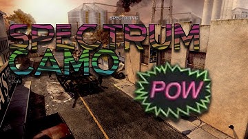 How to Get the "SPECTRUM CAMO" in Ghosts! COD GHOSTS "Spectrum Pack" DLC!