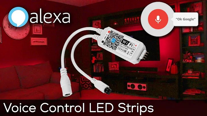How to Control your LED strips with Alexa and Google Home