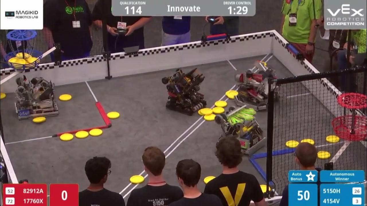 Vex Spin Up Qualification 114 Worlds 2023 YouTube