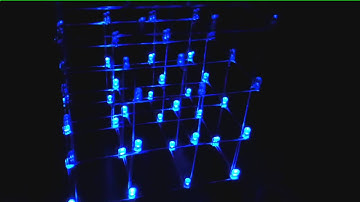 4x4x4 LED Cube Project