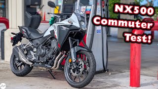 2025 Honda NX500 – DM Commuter Test | Real-world MPG and Ride Review