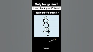 Only GENIUS | Solve Math Sum Puzzle 🤯 #quiz #mathpuzzle #mathquiz #mathstricks #mathshorts #shorts