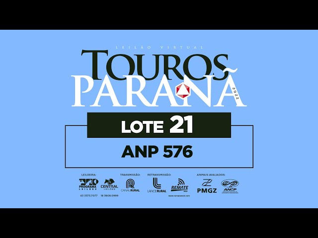 LOTE 21 ANP 576