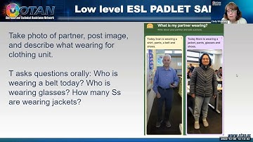 OTAN Tech Talk - Utilizing Collaborative Online Tools to Enhance Lessons and Engage Learners