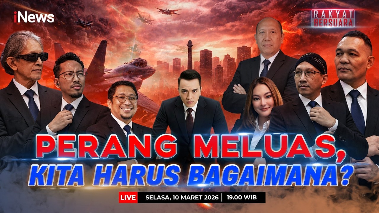 🔴LIVE Perang AS-Israel Vs Iran Meluas, Kita Harus Bagaimana? | Rakyat Bersuara