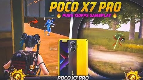 POCO X7RO NEW UPDATE4.0PUBG SUPER SMOOTH+120FPSTEST!🤯🔥  