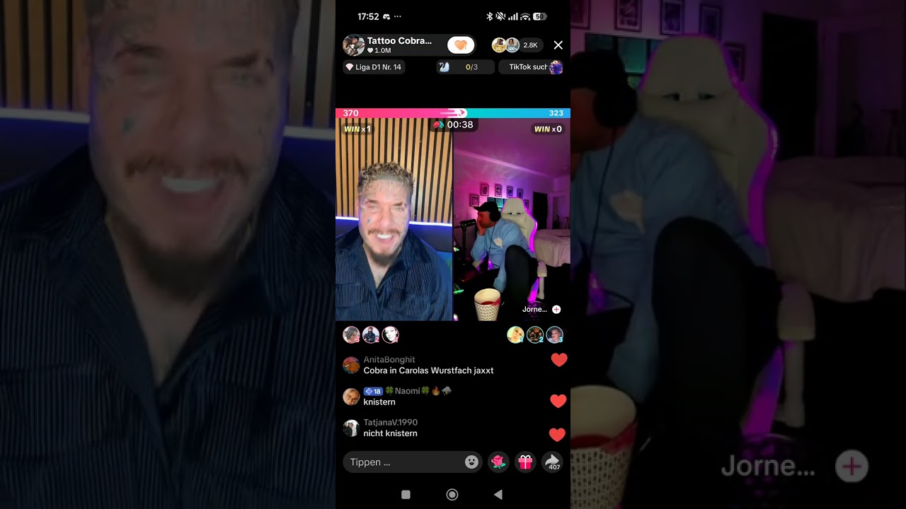 Tatto Copra aka Toni vs. Kevoo aka Kevin: Es wird TikTok-Geschichte geschrieben. DIE BOMBE! Teil 1