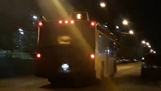SEPTA Route K: 2004 New Flyer D40LF #5926 Westbound