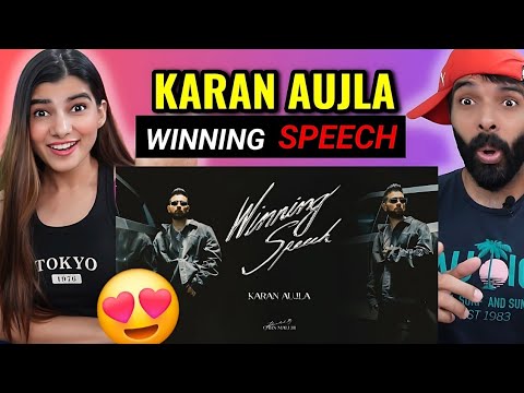 Winning Speech (Music Video) Karan Aujla Reaction | Mxrci | Latest Punjabi Songs 2024