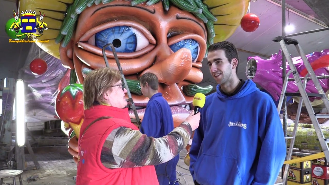 Smokkelgat (Baarle-Nassau) Carnavalswagens bouwen C.V. de Begaaiers 2023