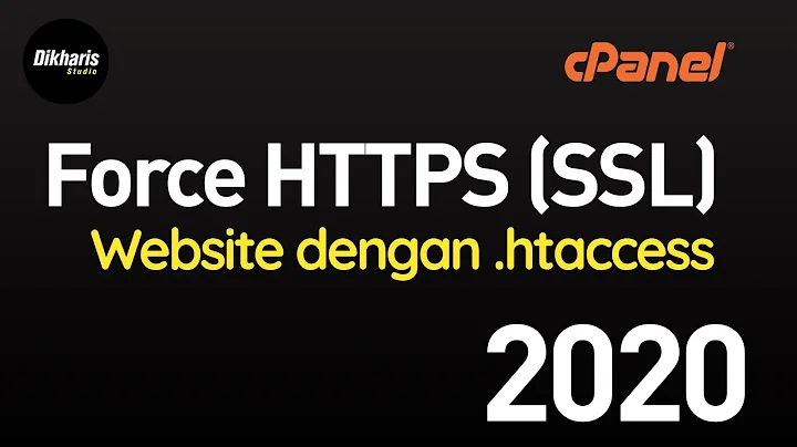 Force HTTPS Website Menggunakan htaccess