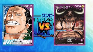 OP01 - Crocodile (Blue\/Purple) vs Kaido (Purple)