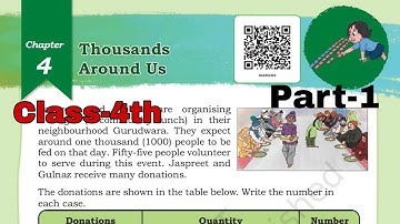 Thousands Around Us (chapter-4) class-4th ll Part-1 ll New NCERT Book Maths Mela #maths #class4