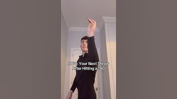 POV : Your Next Throw After Hitting a 180 #darts #shorts