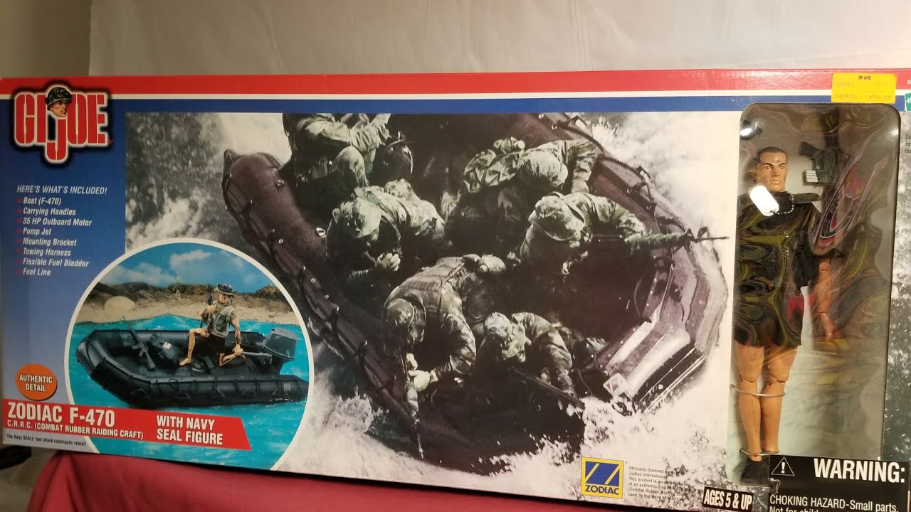 GI.JOE ZODIAC F470 NAVY SEAL FIGURE SET REVIEW YouTube