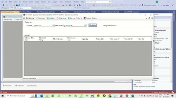 Đồ án C# Winform - Quản lý bán hàng tại siêu thị điện máy full source