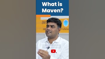 What is a Maven? | Java Interview Question | #shorts #kiransir #java