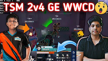 TSM 2v4 GE 😱| TSM Ninja On Fire 🔥| TSM vs Global eSports Last Circle Fight |#tsmninja #tsmaquanox