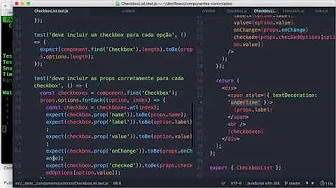 cursos/0007-componentes-controlados-react: Terminamos de Testar o Componente CheckboxList