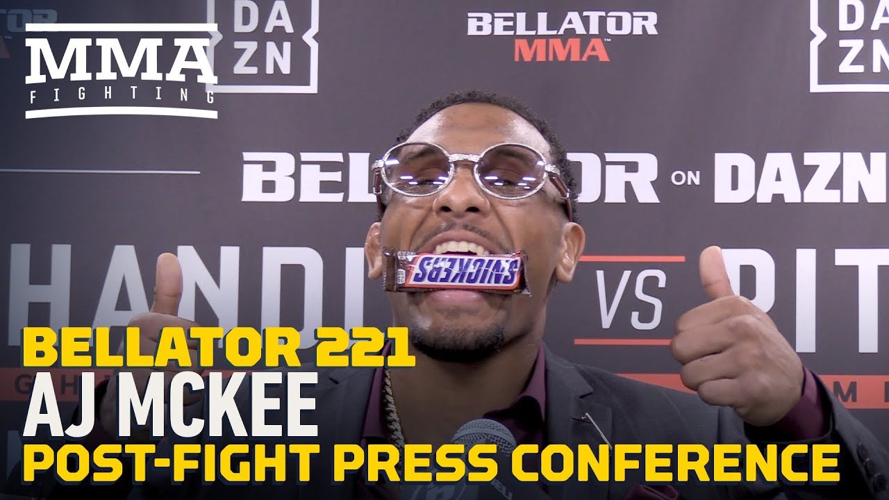Bellator 221: A.J. McKee Post-Fight Press Conference - MMA Fighting