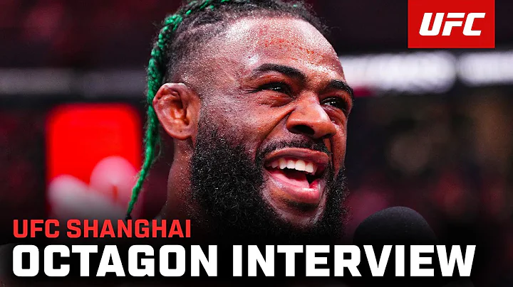 Aljamain Sterling Octagon Interview | UFC Shanghai
