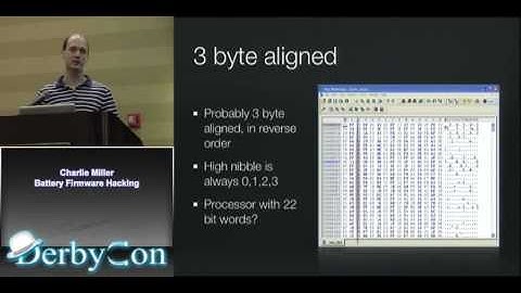 Charlie Miller    Battery Firmware Hacking