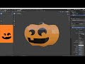 Make a Low-Poly Pumpkin in Blender