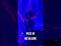 Thrice's Evolution: From Hardcore to Stadium Rock #shorts