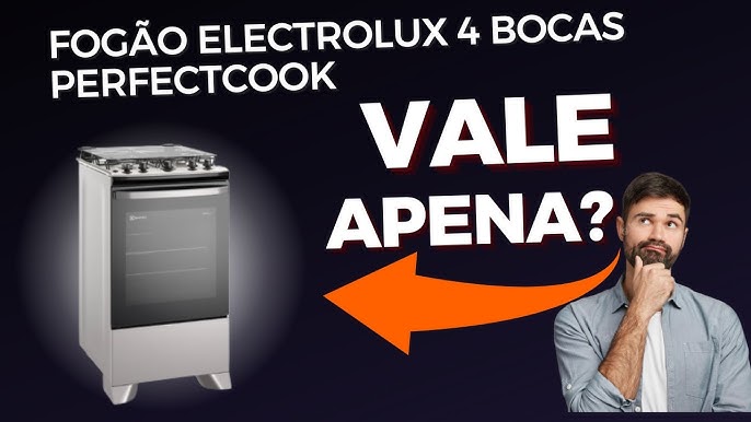 Fogão 5 Bocas Electrolux Experience FE5CP com Mesa de Vidro