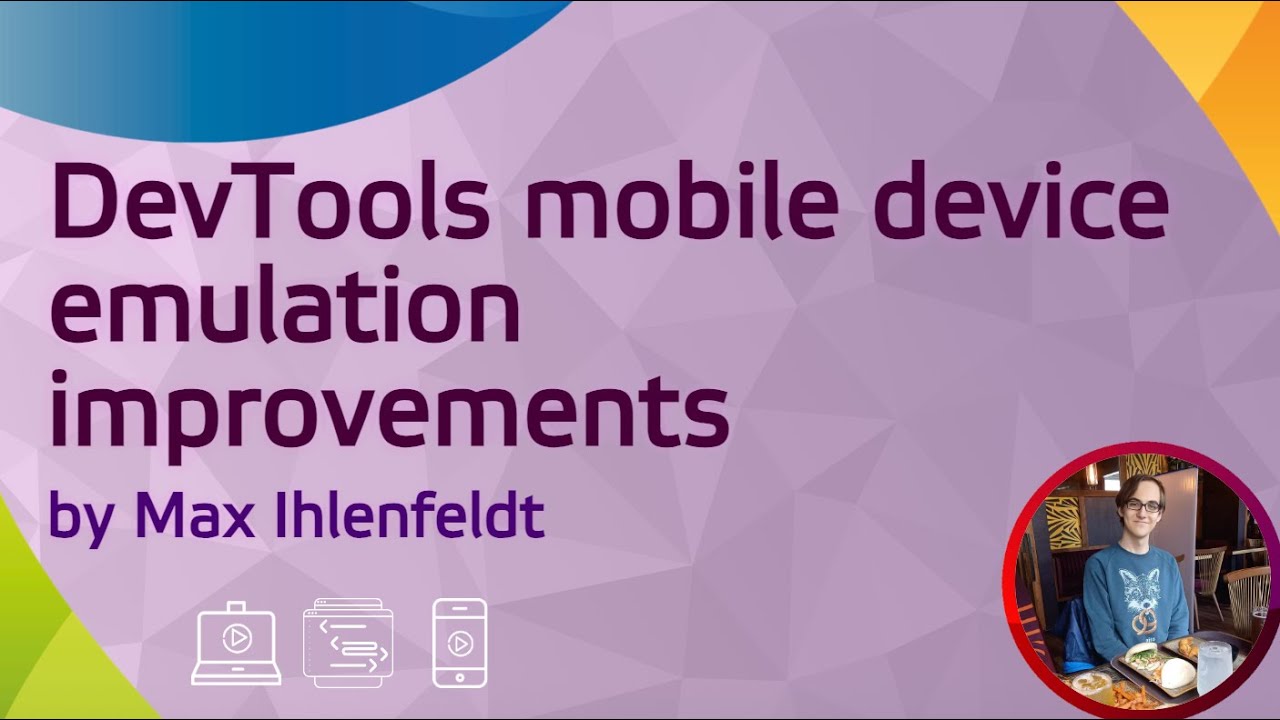 DevTools mobile device emulation improvements - YouTube