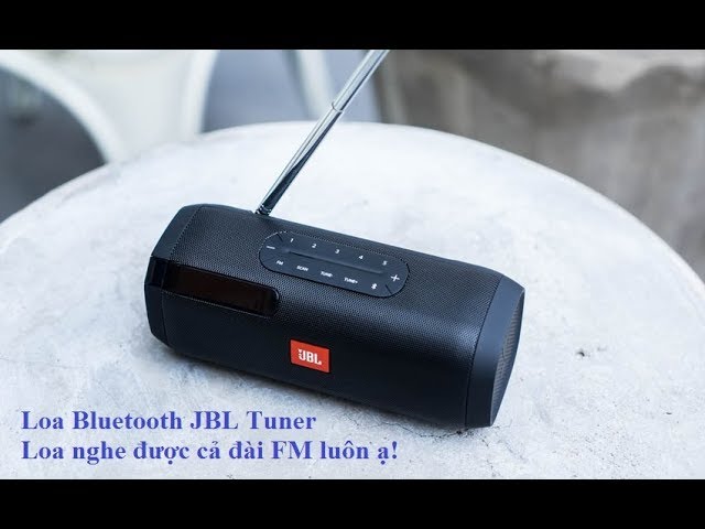 Loa nghe đài FM JBL Tuner, đài FM JBL có pin sạc - kết nối không dây tiện lợi