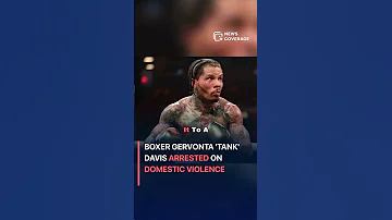Tank Davis Boxer Gervonta Tank Davis Arrested On Domestic Violence Crime Law Crisis 