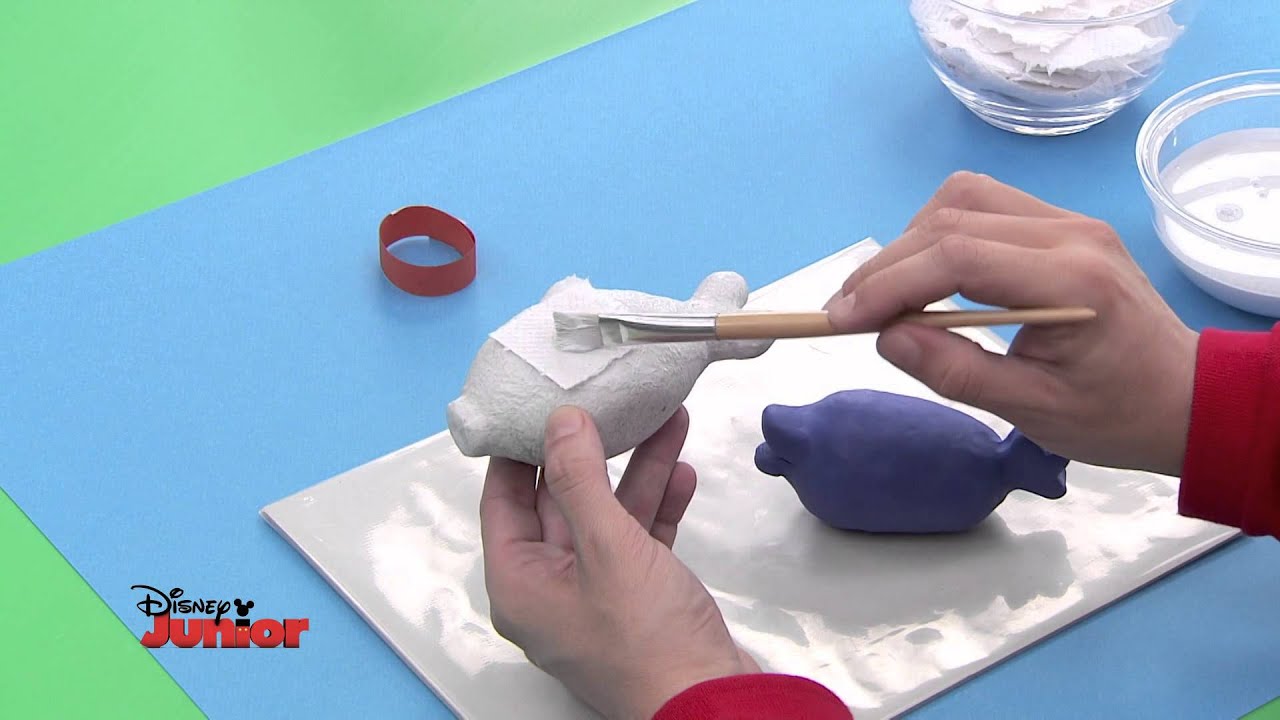 Art Attack - Technique des animaux surprise - Disney Junior - VF