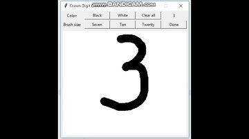 Handwritten digits recognition.