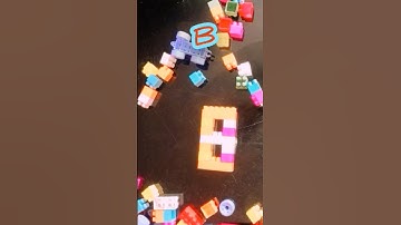 Satisfying DIY B ASMR building blocks/block game/ Lego block #asmr#asmrsounds #buildingblocks