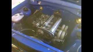 Datsun 1200 4AGE 20V starting up with decent mapping