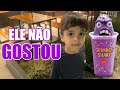 Levei a Familia no MC Donalds para provar o GRIMACE SHAKE / jOVEM NÃO GOSTOU KKK