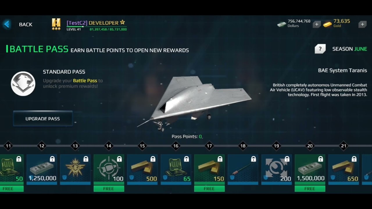 Modern Warship: july battle pass items 1080p